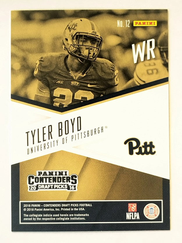 2016 Panini Contenders Draft Picks School Colors #12 Tyler Boyd