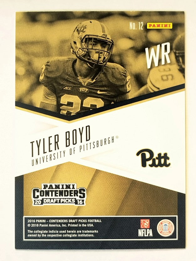 2016 Panini Contenders Draft Picks School Colors #12 Tyler Boyd