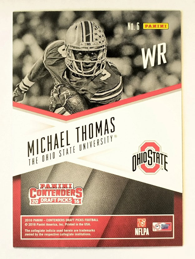 2016 Panini Contenders Draft Picks School Colors #6 Michael Thomas
