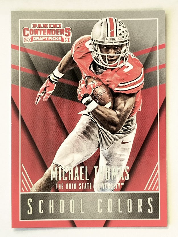 2016 Panini Contenders Draft Picks School Colors #6 Michael Thomas