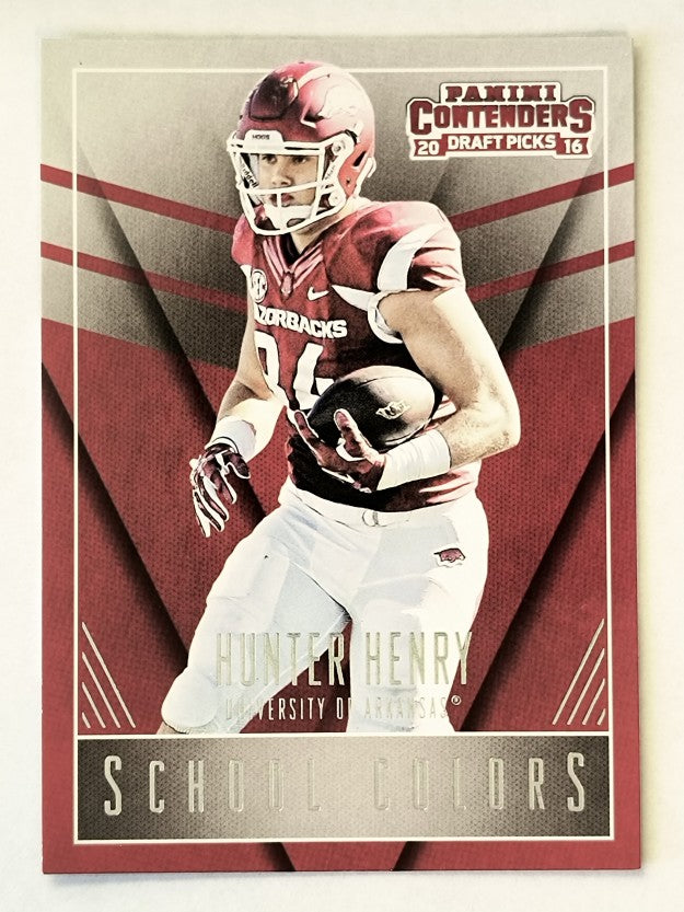 2016 Panini Contenders Draft Picks School Colors #13 Hunter Henry