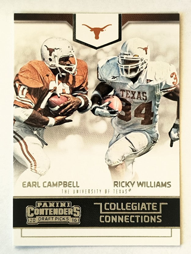 2016 Contenders Draft Picks Collegiate Connections Earl Campbell/Ricky Williams
