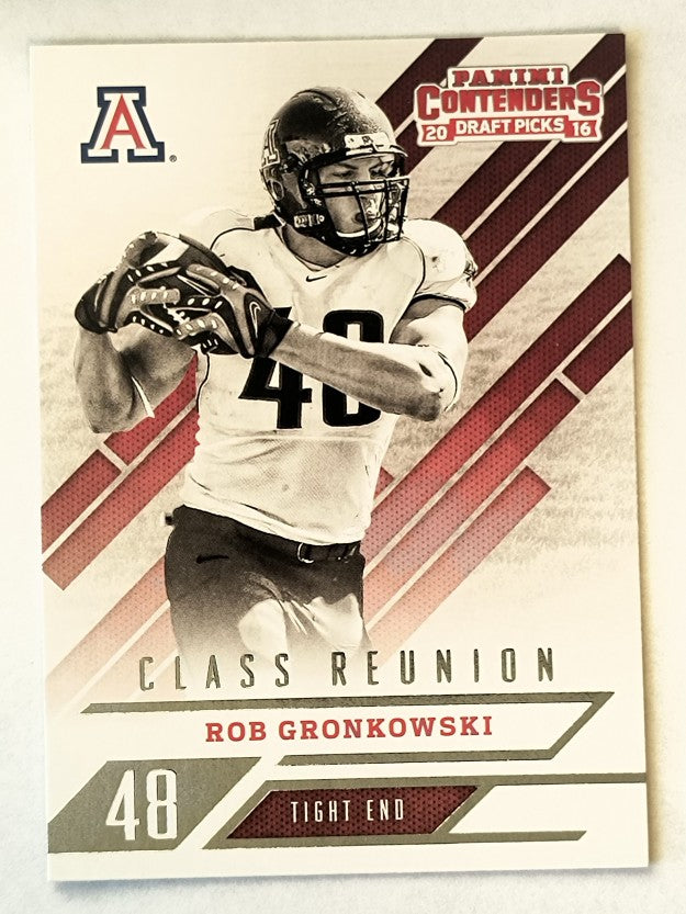 2016 Panini Contenders Draft Picks Class Reunion #22 Rob Gronkowski