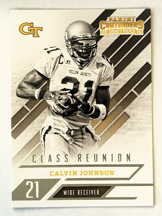 2016 Panini Contenders Draft Picks Class Reunion #7 Calvin Johnson