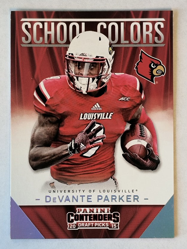 2015 Panini Contenders Draft Picks School Colors #27 DeVante Parker
