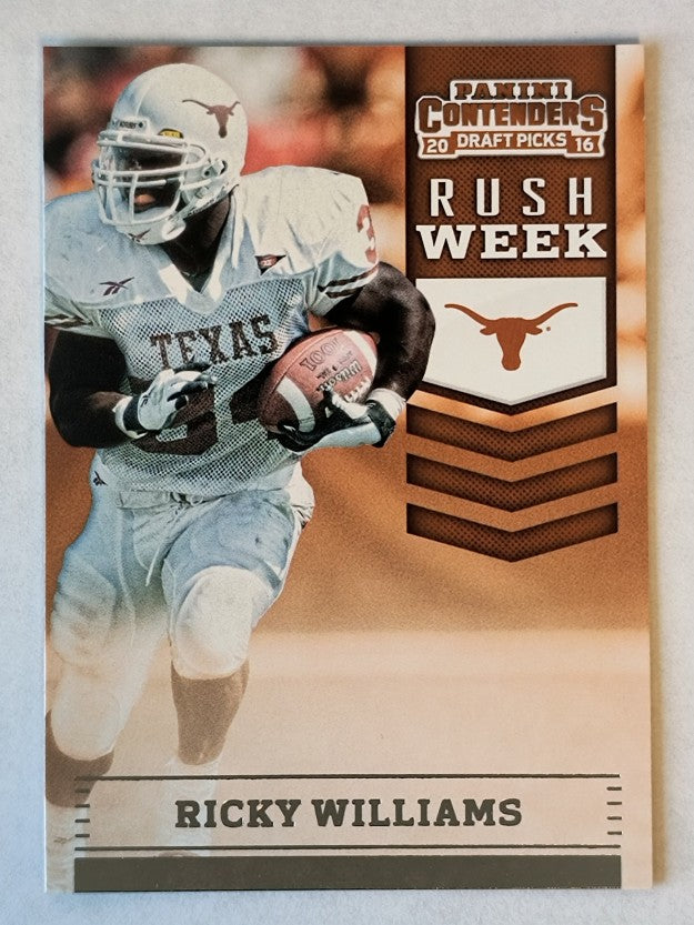 2016 Panini Contenders Draft Picks Rush Week #17 Ricky Williams