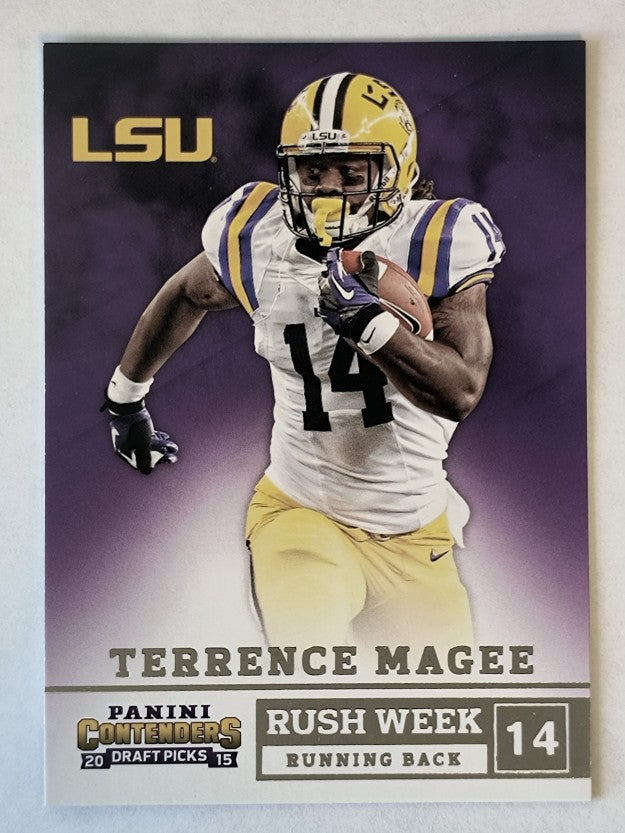 2015 Panini Contenders Draft Picks Rush Week #21 Terrence Magee