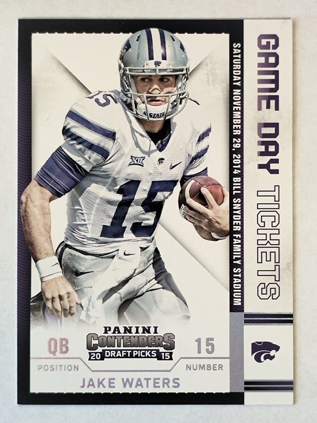 2015 Panini Contenders Draft Picks Game Day Tickets #73 Jake Waters