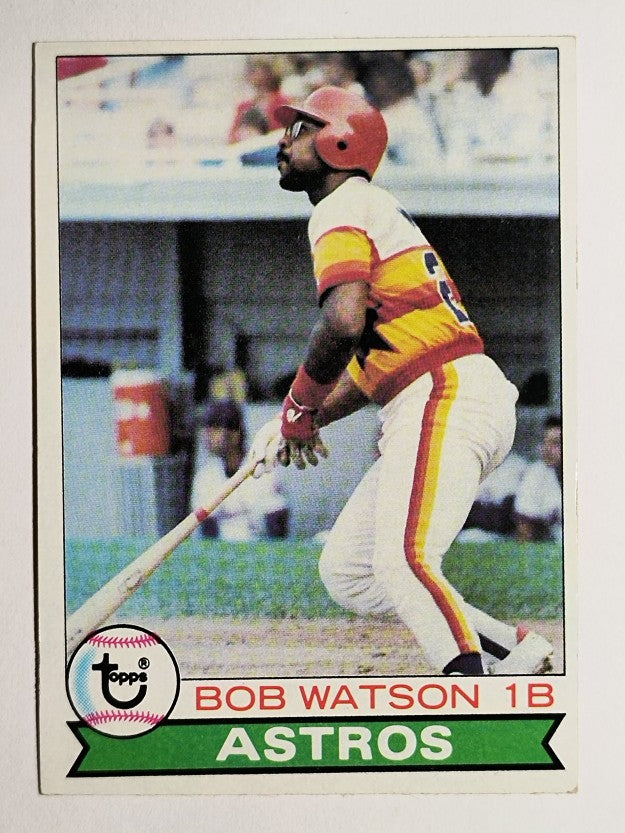 1979 Topps #130 Bob Watson DP (EX)