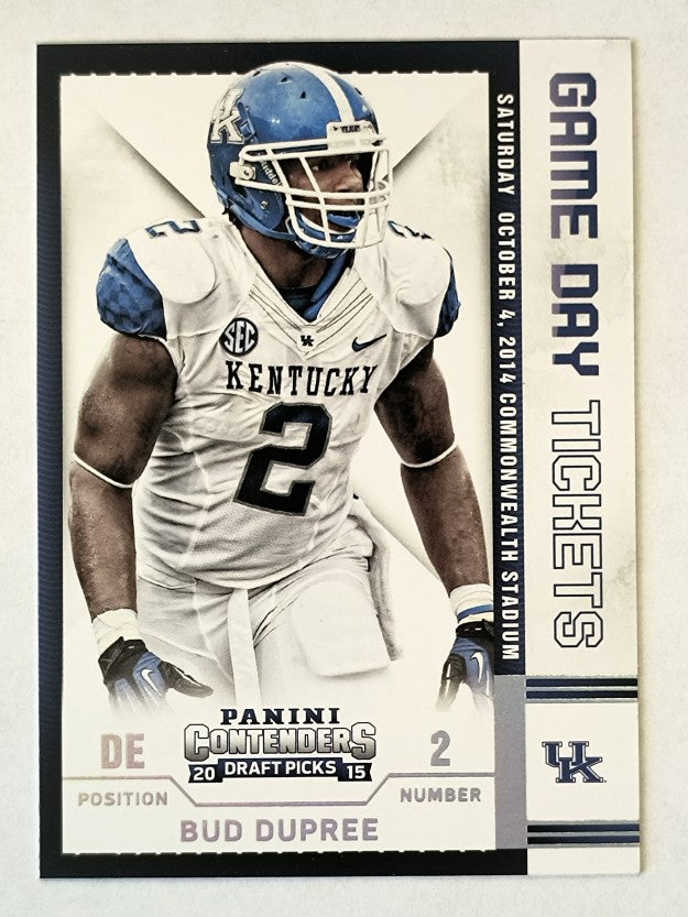 2015 Panini Contenders Draft Picks Game Day Tickets #53 Bud Dupree