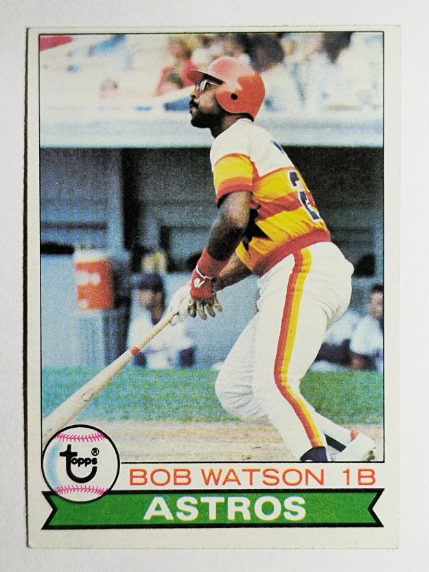 1979 Topps #130 Bob Watson DP (EX)