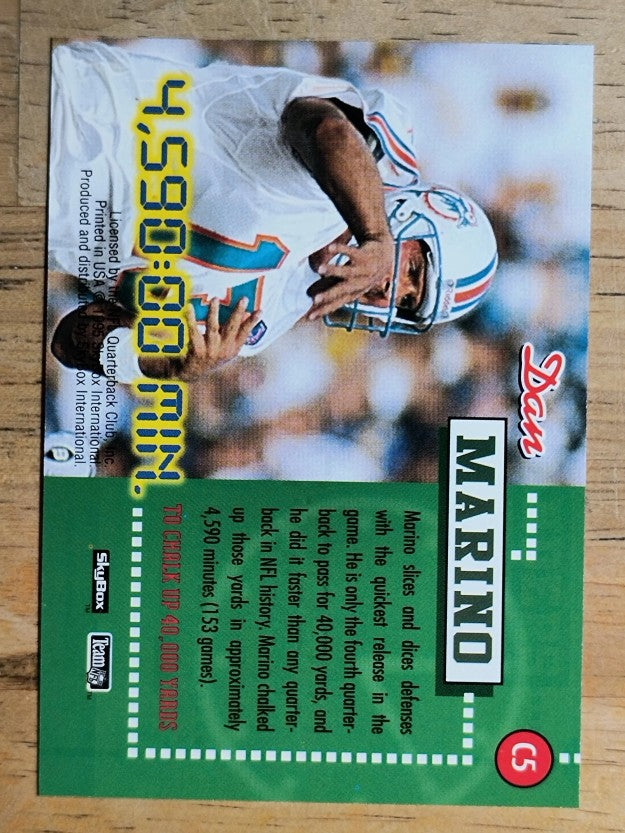 1995 SkyBox Impact Countdown #C5 Dan Marino