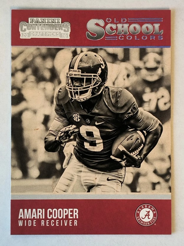 2016 Panini Contenders Draft Picks Old School Colors #4 Amari Cooper