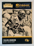 2016 Panini Contenders Draft Picks Old School Colors #7 Calvin Johnson
