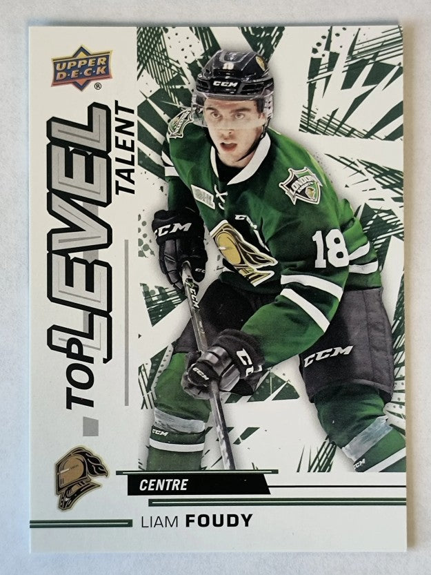 2018-19 Upper Deck CHL Top Level Talent #TL11 Liam Foudy