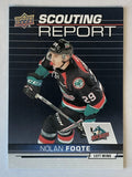 2018-19 Upper Deck CHL Scouting Report #SR10 Nolan Foote