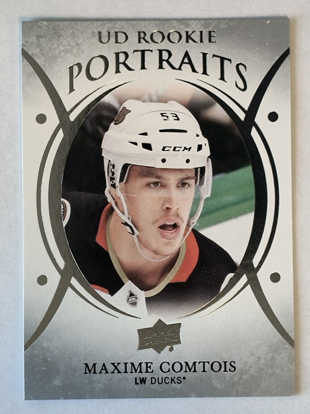 2018-19 Upper Deck UD Portraits #P69 Maxime Comtois