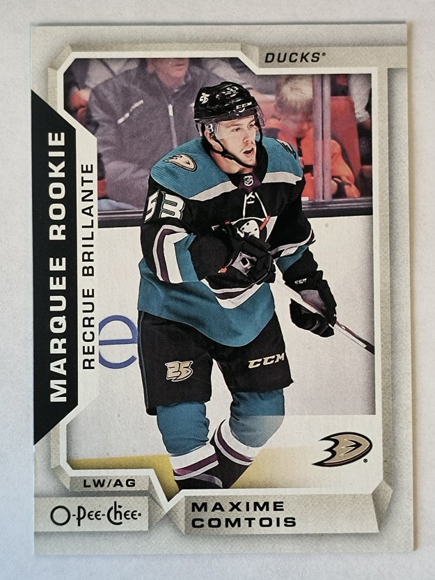 2018-19 O-Pee-Chee #622 Maxime Comtois RC