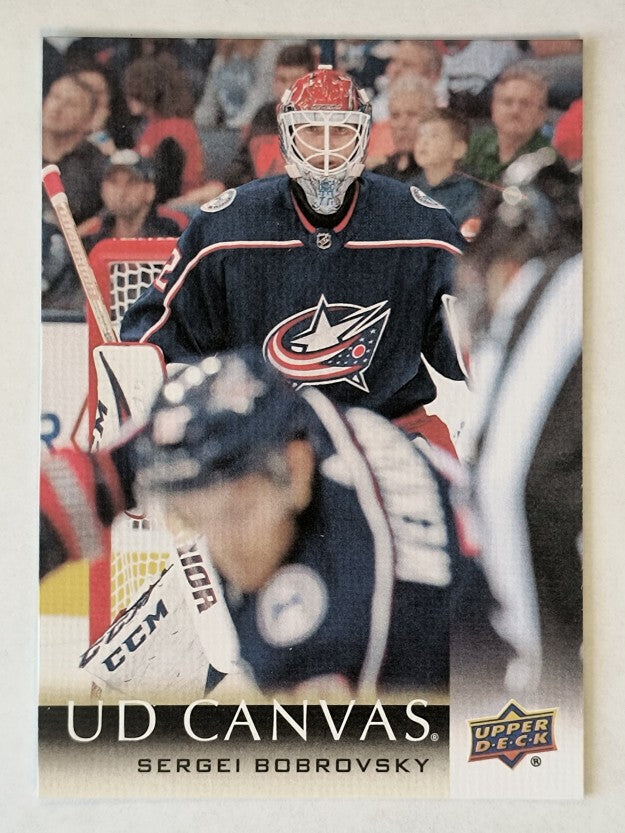 2018-19 Upper Deck Canvas #C142 Sergei Bobrovsky