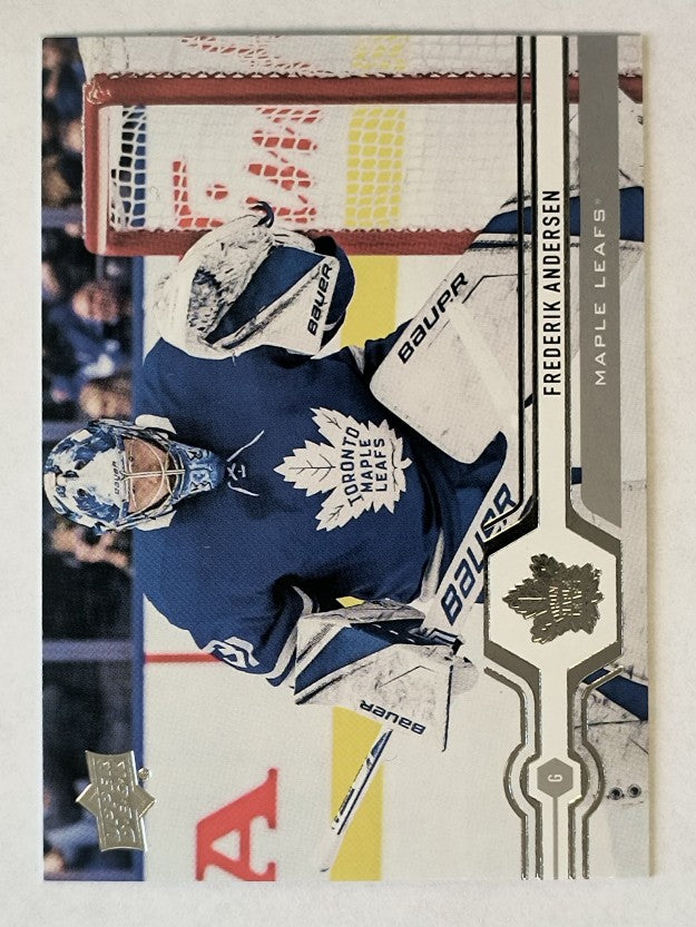 2019-20 Upper Deck #7 Frederik Andersen