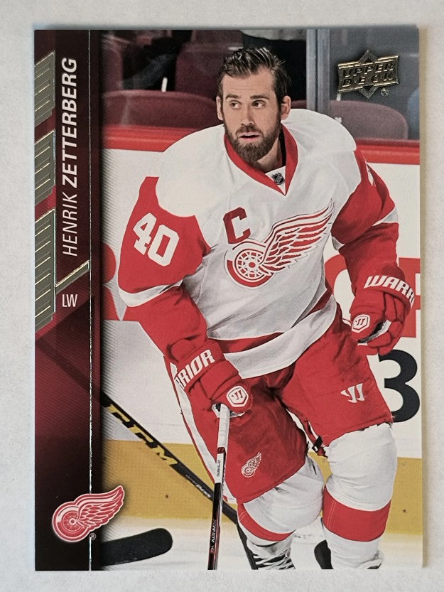 2015-16 Upper Deck #317 Henrik Zetterberg