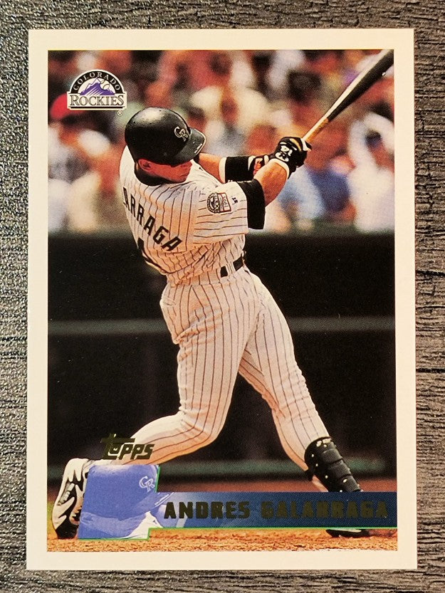 1996 Topps #249 Andres Galarraga