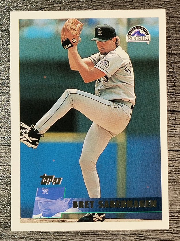 1996 Topps #292 Bret Saberhagen