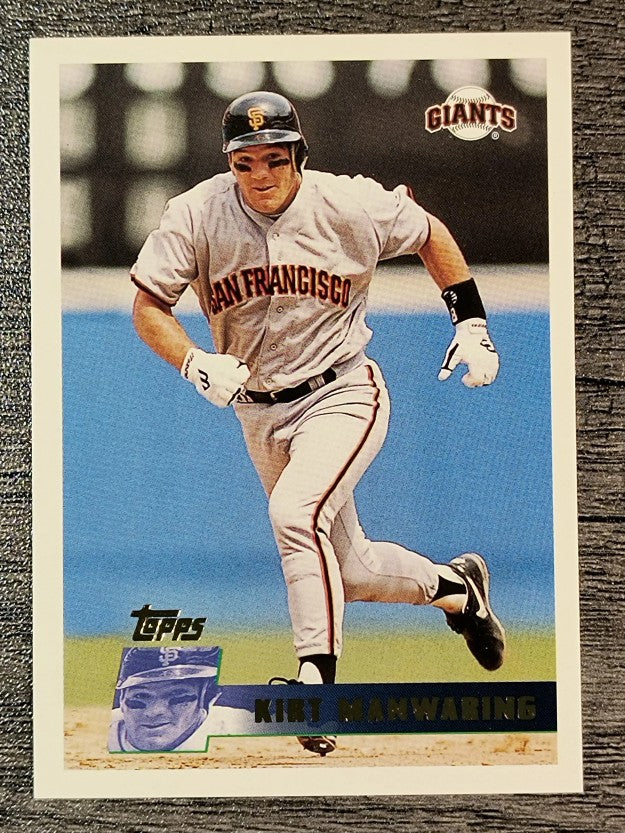 1996 Topps #260 Kirt Manwaring
