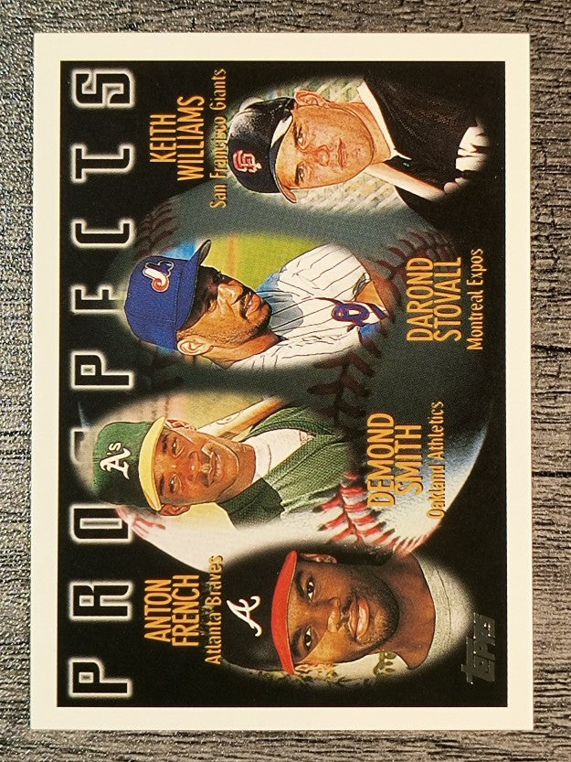 1996 Topps #437 Anton French/Darond Stovall RC