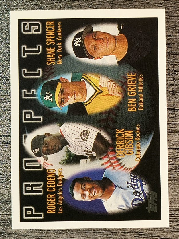 1996 Topps #436 Shane Spencer RC