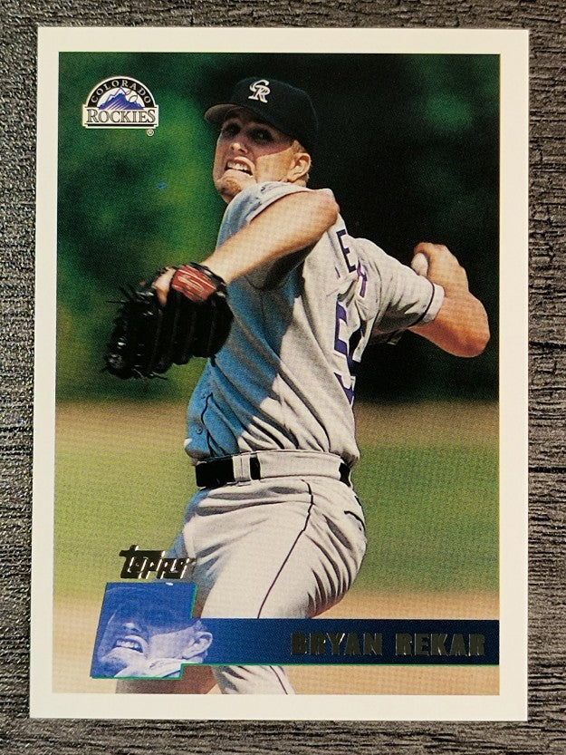 1996 Topps #416 Bryan Rekar