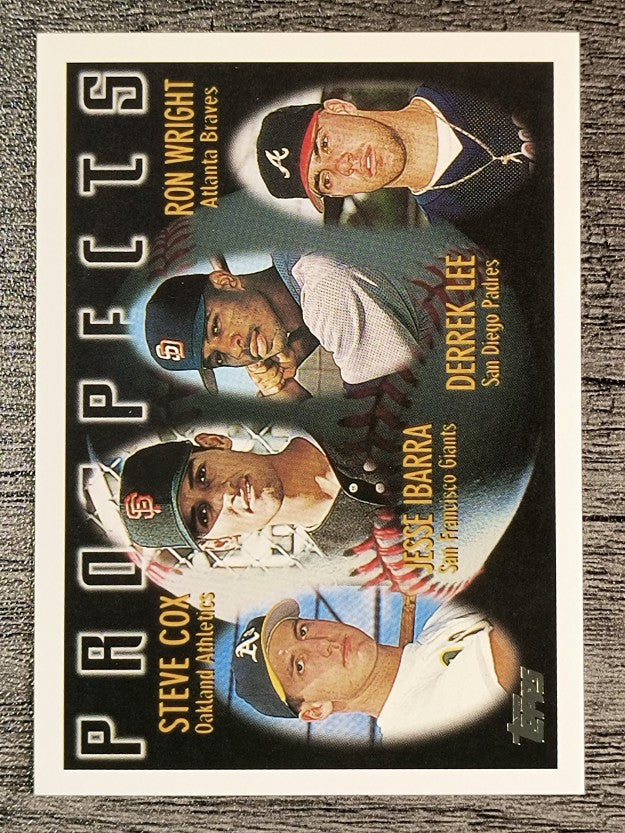 1996 Topps #424 Ron Wright RC/Derrek Lee
