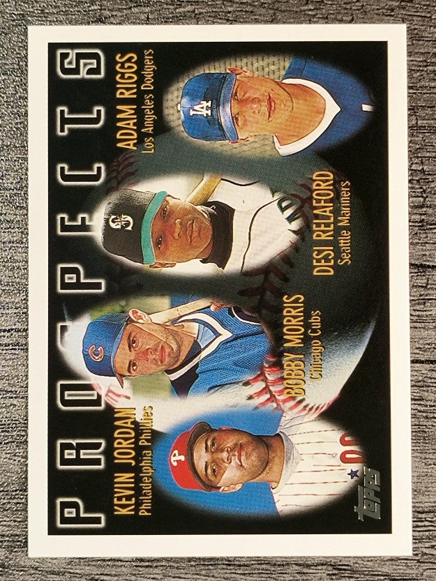 1996 Topps #426 Adam Riggs RC