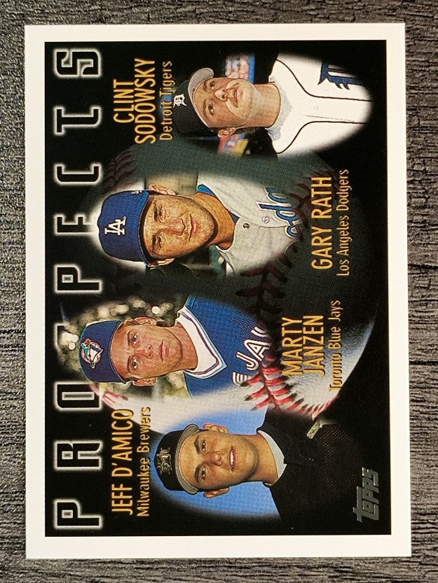 1996 Topps #429 Marty Janzen RC