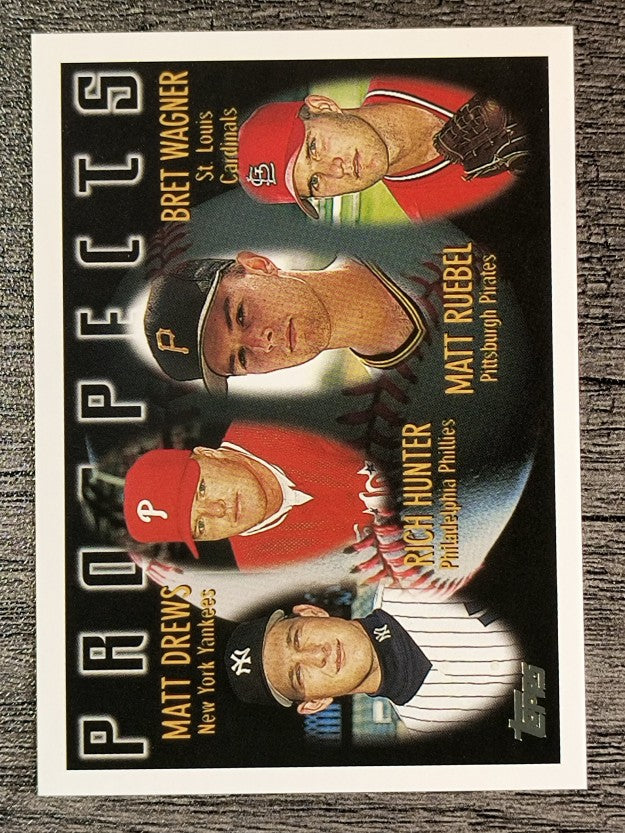 1996 Topps #430 Rich Hunter RC