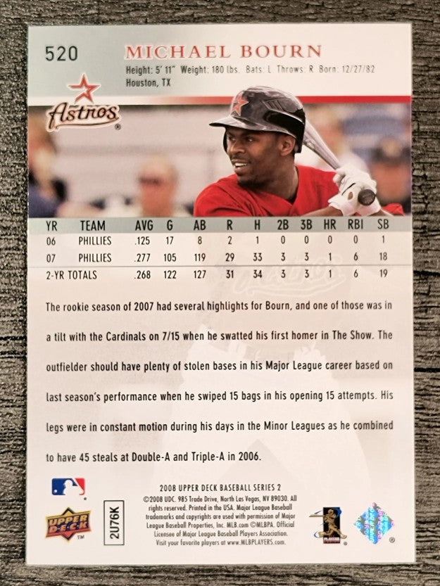 2008 Upper Deck #520 Michael Bourn