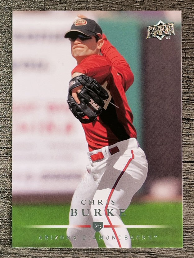 2008 Upper Deck #403 Chris Burke