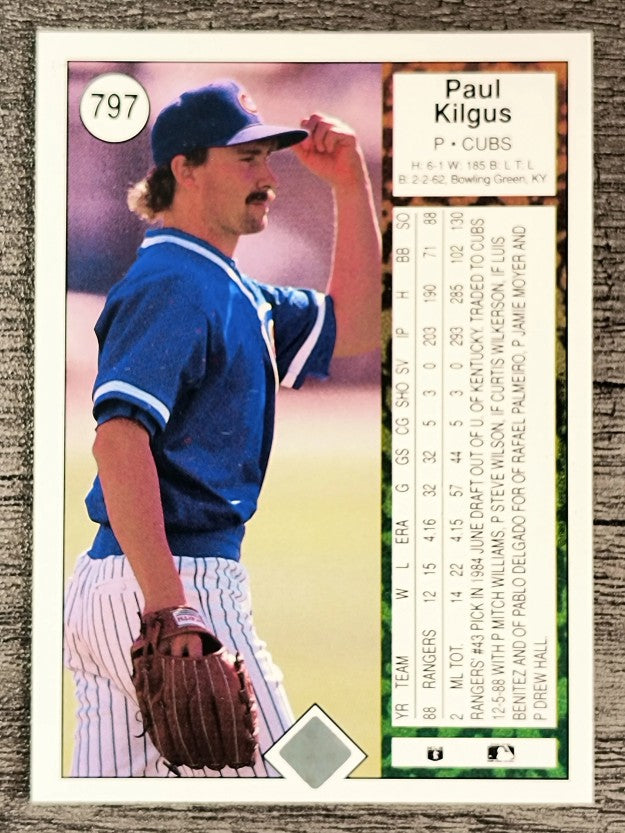 1989 Upper Deck #335 Paul Kilgus