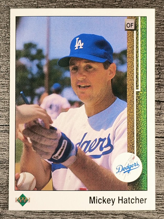 1989 Upper Deck #709 Mickey Hatcher