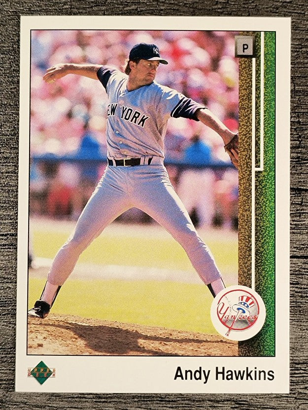 1989 Upper Deck #708 Andy Hawkins
