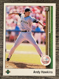1989 Upper Deck #708 Andy Hawkins