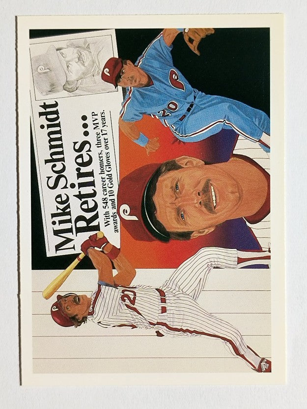 1990 Upper Deck #20 Mike Schmidt Special