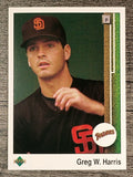 1989 Upper Deck #724 Greg W. Harris RC
