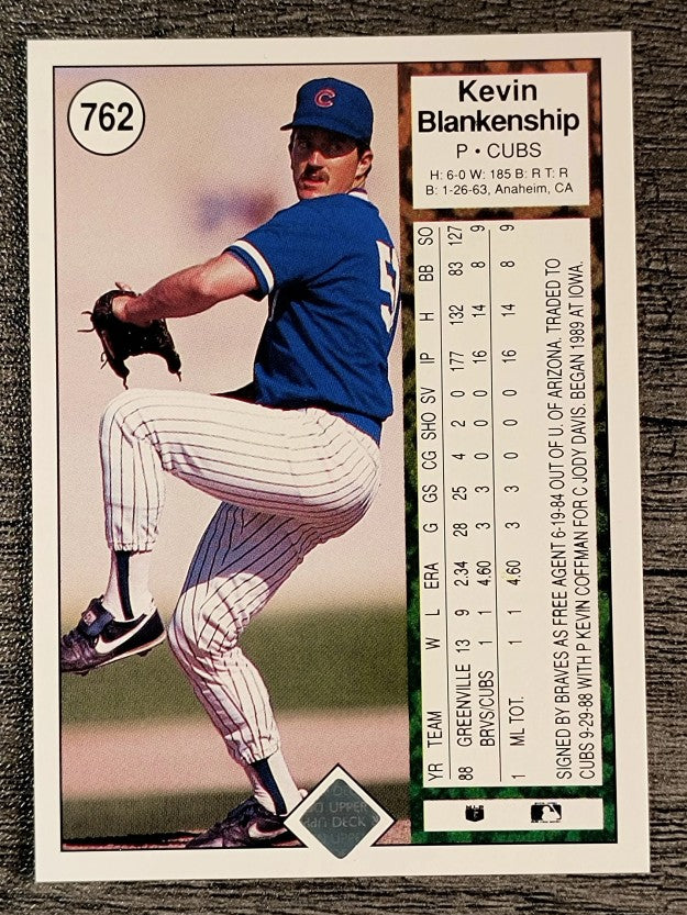 1989 Upper Deck #762 Kevin Blankenship