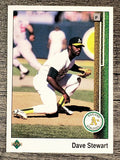 1989 Upper Deck #185 Dave Stewart