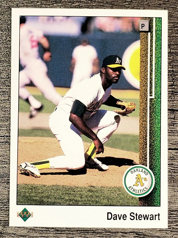 1989 Upper Deck #185 Dave Stewart