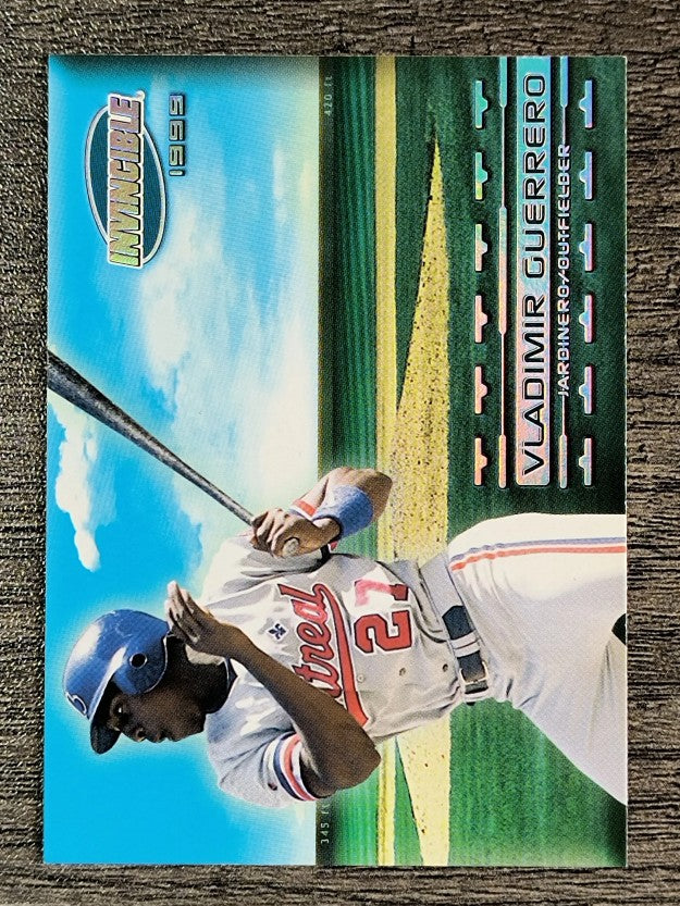1999 Pacific Invincible Sandlot Heroes #9B Vladimir Guerrero Batting
