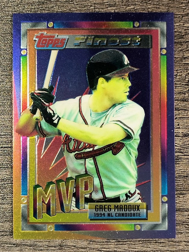 1994 Topps Traded Finest Inserts #1 Greg Maddux