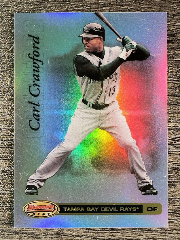 2007 Bowman's Best #13 Carl Crawford