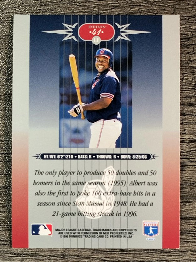 1996 Leaf Limited #41 Albert Belle